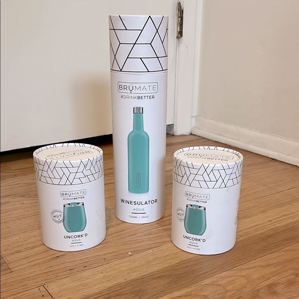 BrüMate Aqua Winesulator and Uncork'd Set
